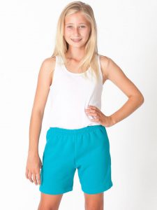 Short de Jogging pour les 8-12 ans en Molleton Flex